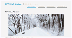Desktop Screenshot of necypaa.org