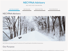 Tablet Screenshot of necypaa.org